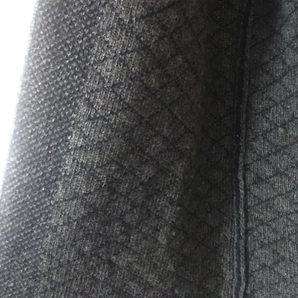 Chiaramente Wool Blend Cardigan Navy Blue and Grey - Picture 8 of 9